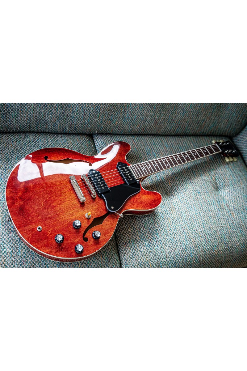 Seventy Seven EXRUBATO-STD/S-JT semi-hollow electric guitar | Japan