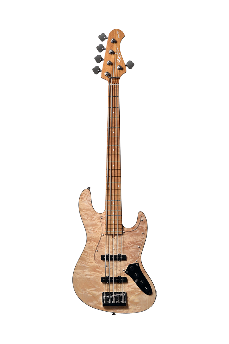 Basse JB 5 cordes BACCHUS WL5-QM-AC...