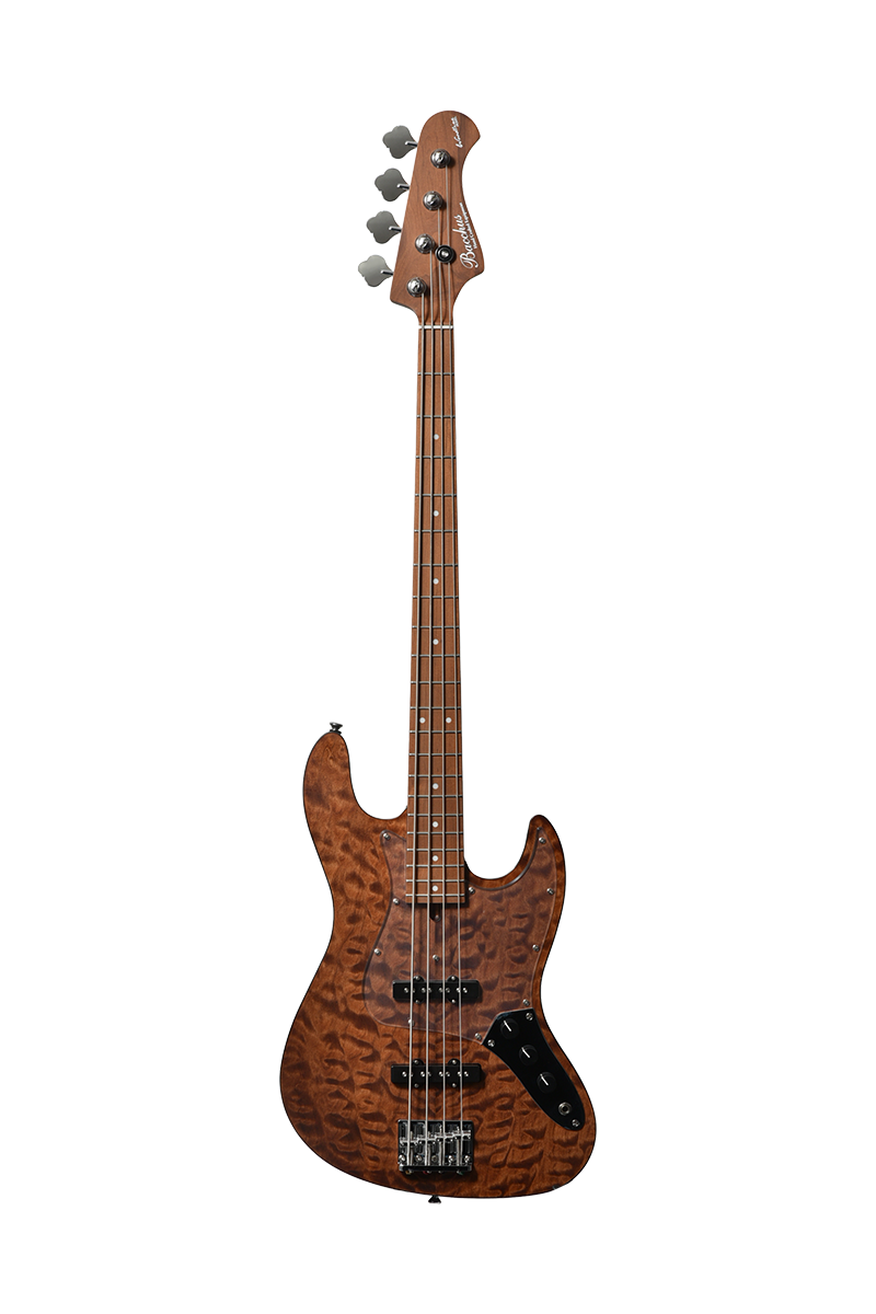 Basse JB 4 cordes BACCHUS WL4-QM RSM/M