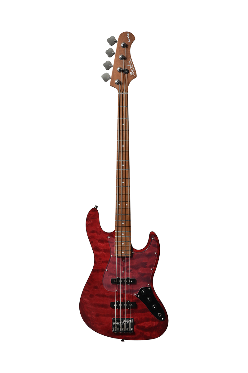 Basse JB 4 cordes BACCHUS WL4-QM RSM/M