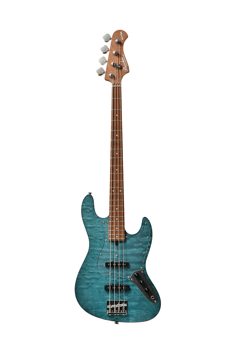 Basse JB 4 cordes BACCHUS WL4-QM RSM/M