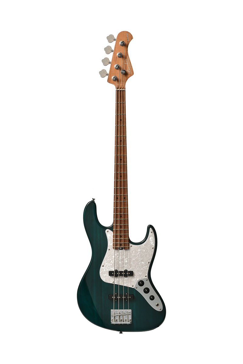 ベース Bacchus WL4-STD/RSM BGM Global series Bacchus WL4-STD/RSM 4-string JB bass | Japanguitar-handmade.com
