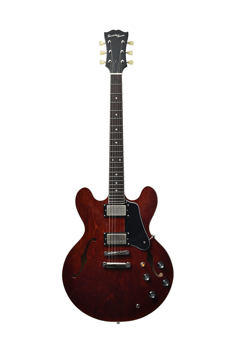 Guitare électrique semi hollow...