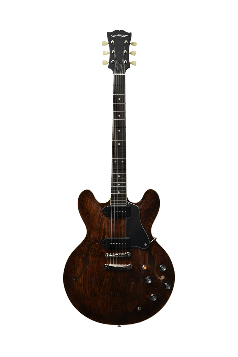 Guitare électrique semi-hollow...